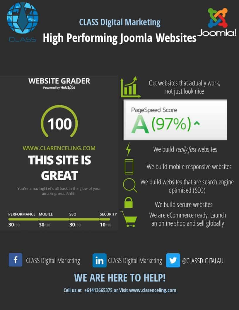 Joomla web design Back